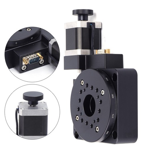 Motorized rotation stage - rotation,